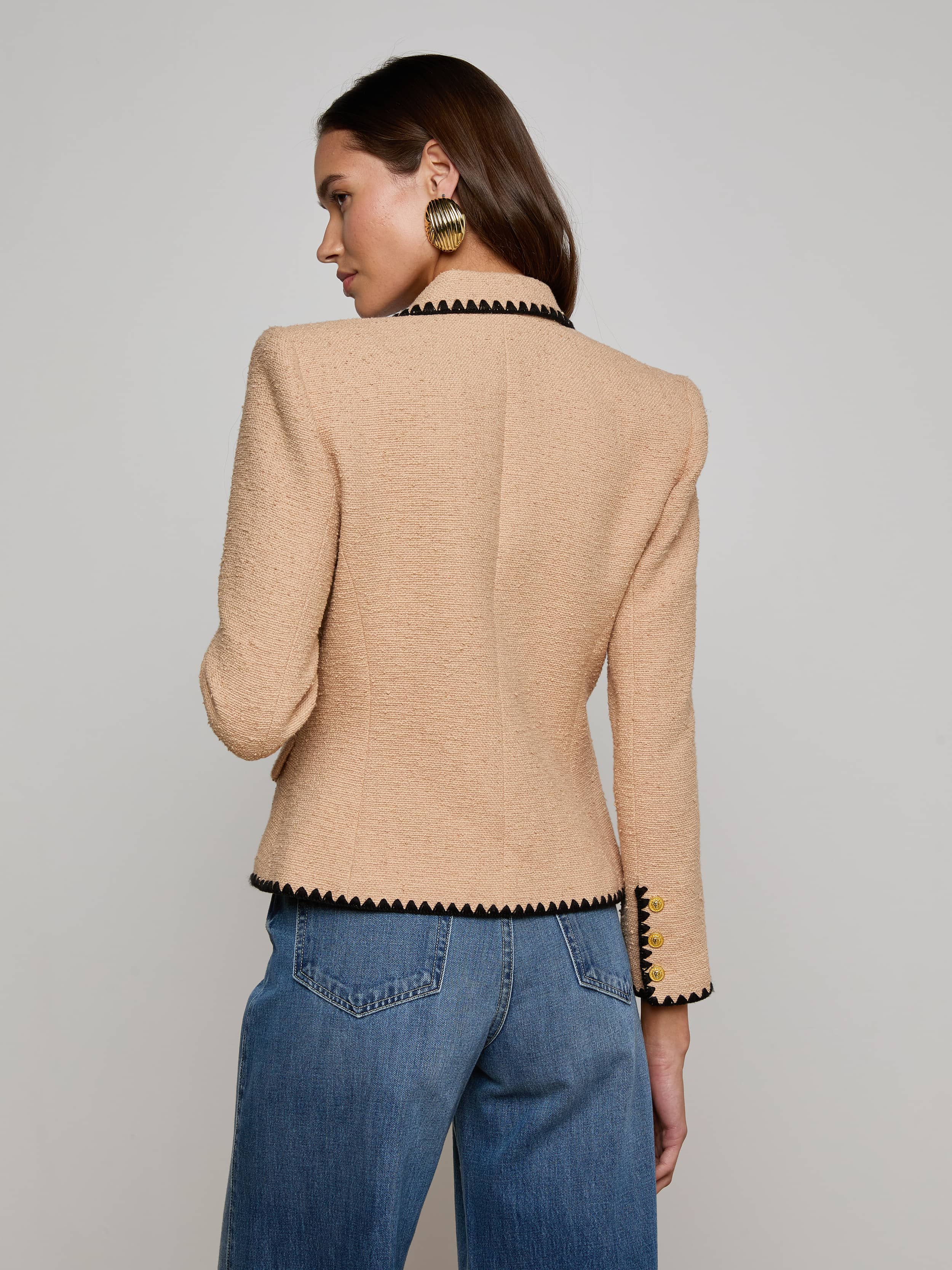 Wylla Tweed Blazer
