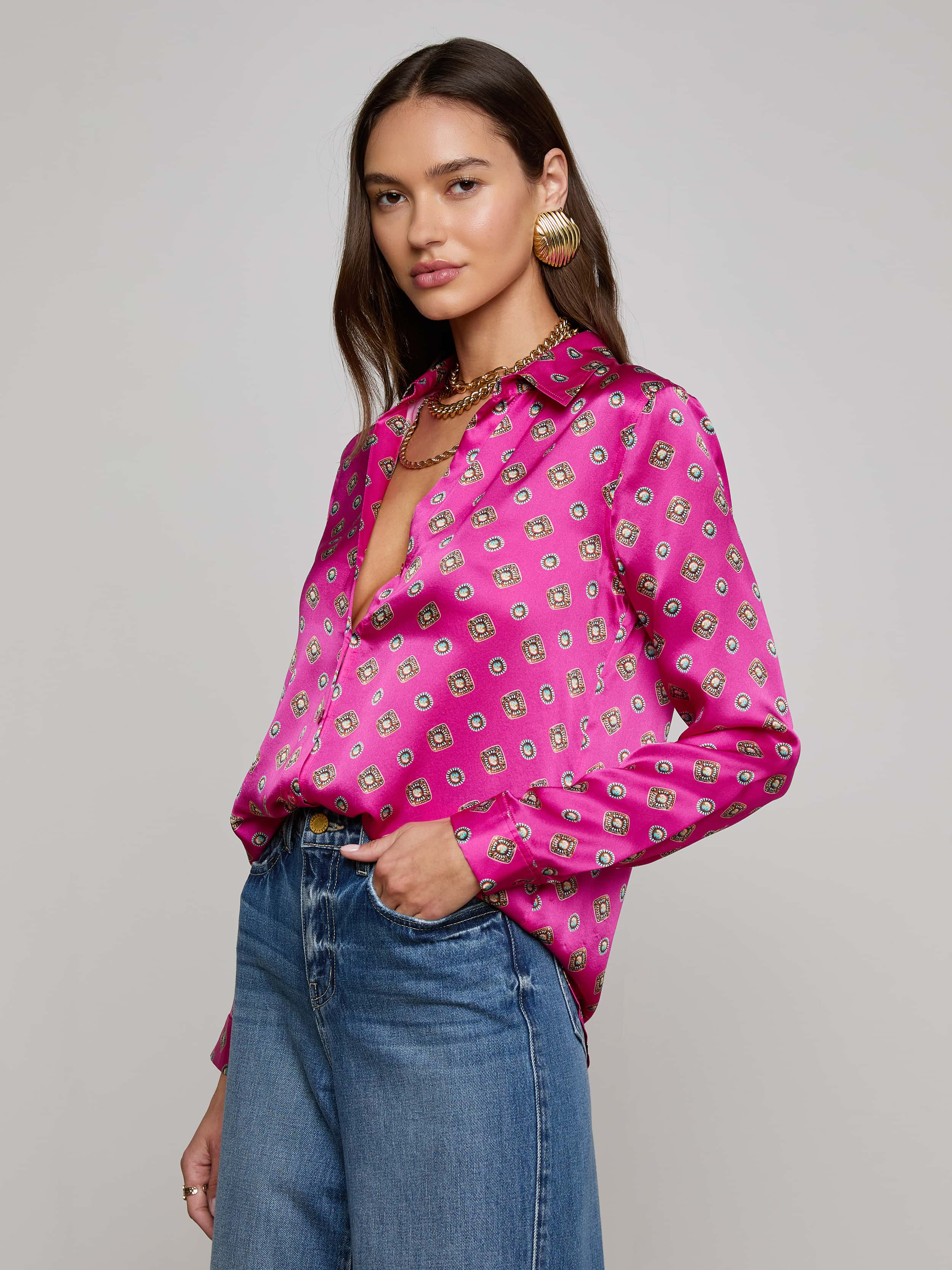 Tyler Silk Blouse