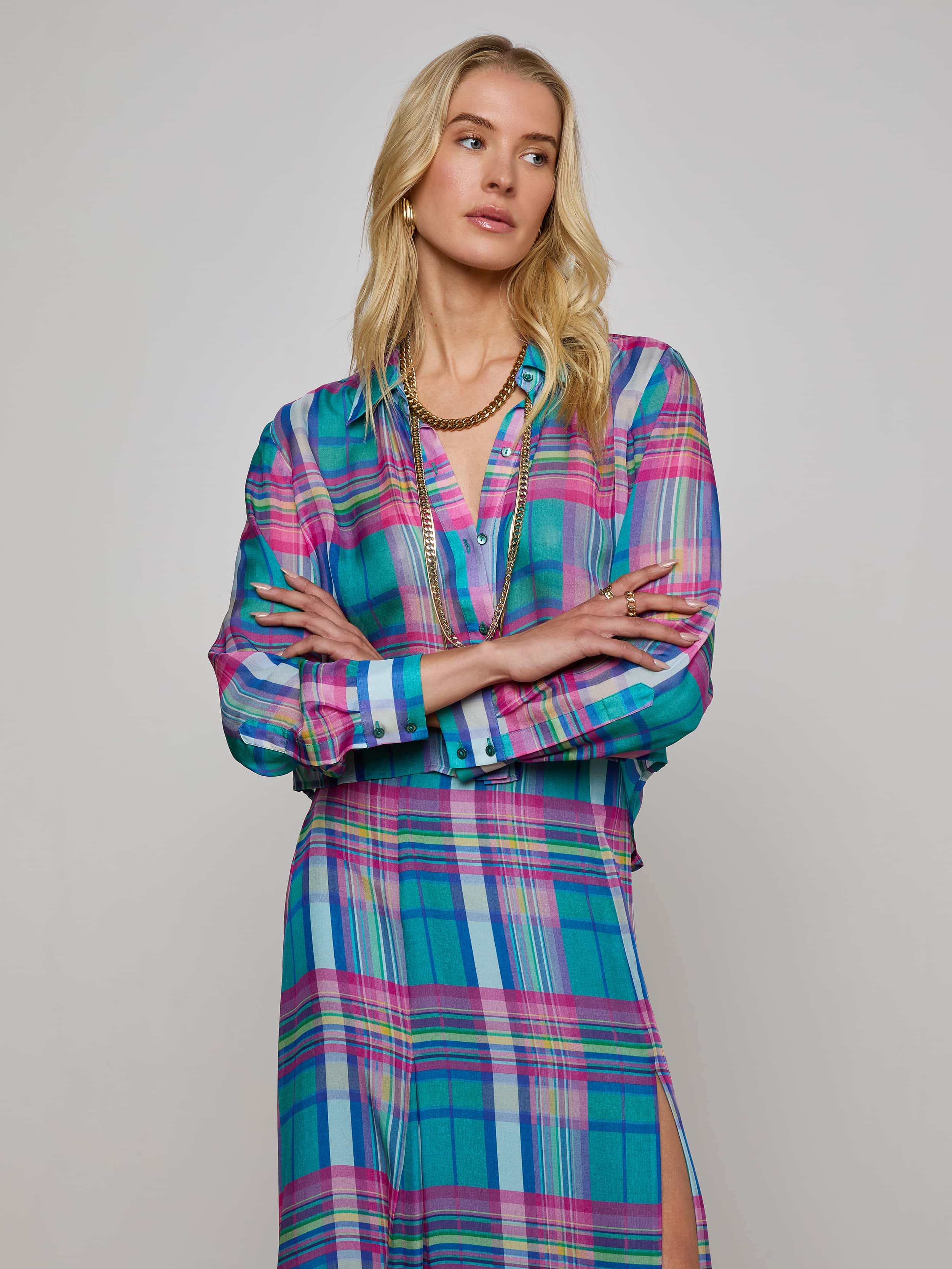 Cosette Plaid Shirt