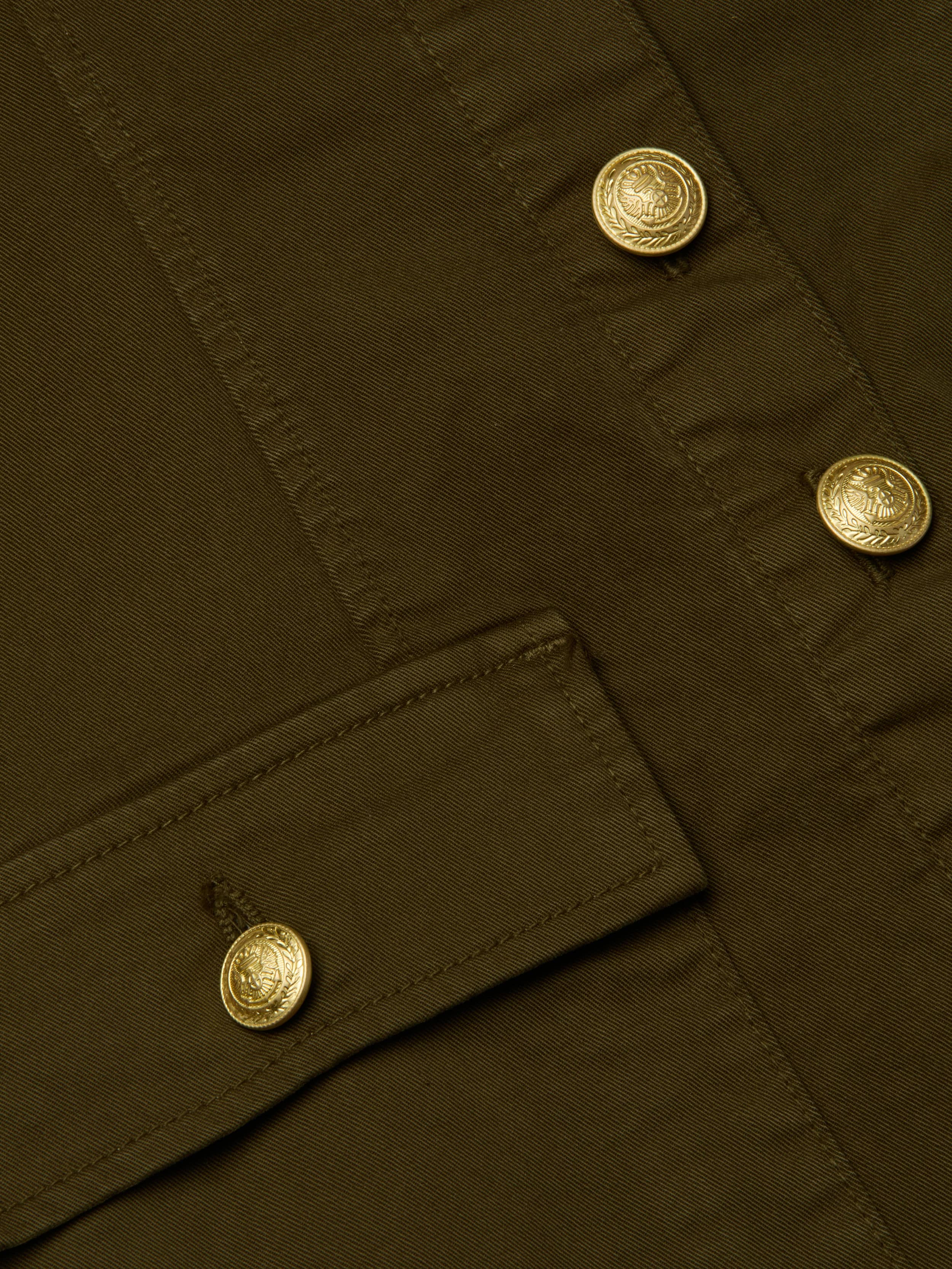 Midy Button-Front Dress