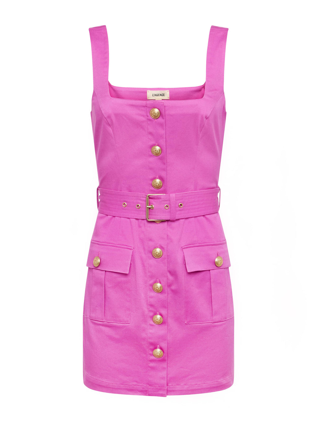 Midy Button-Front Dress